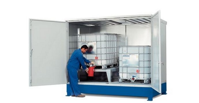 Depósitos para productos químicos tipo MC-D Productos para almacenamiento y manipulación de productos químicos 